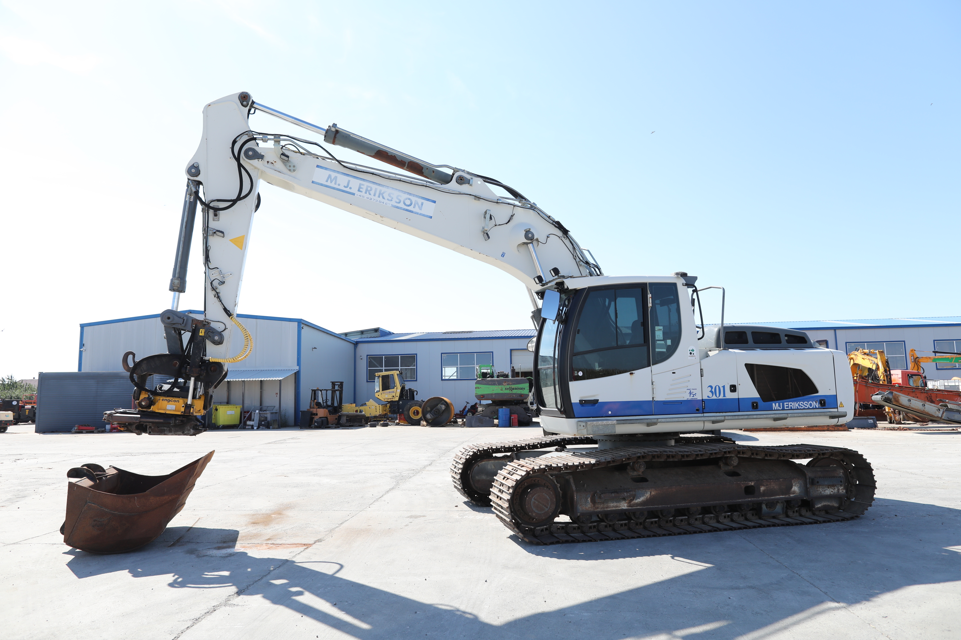 Liebherr R 924 WLC + Engcon Tiltrotator
