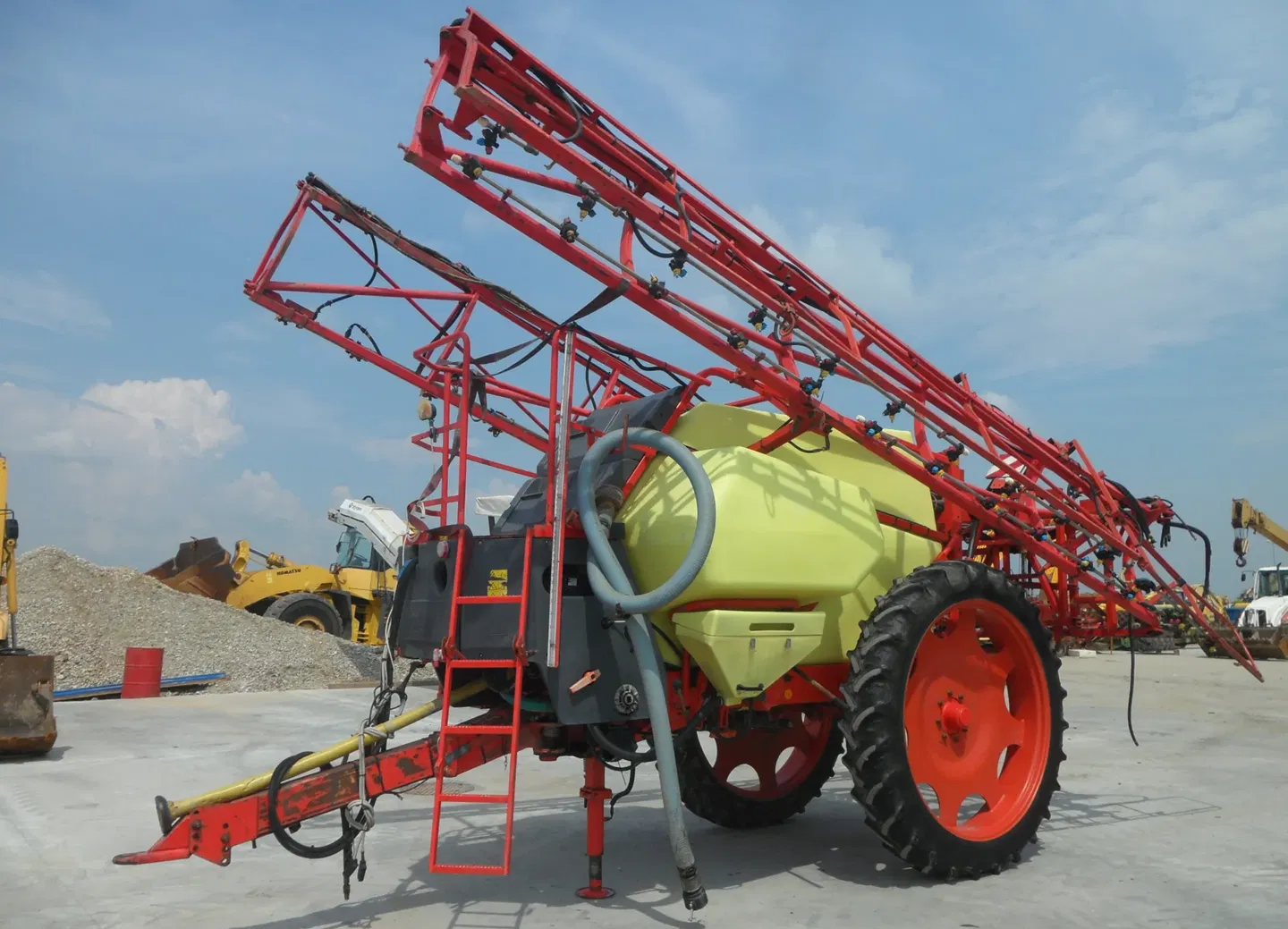 Vontatott gyomirtó permetező Rau Spridotrain GV38