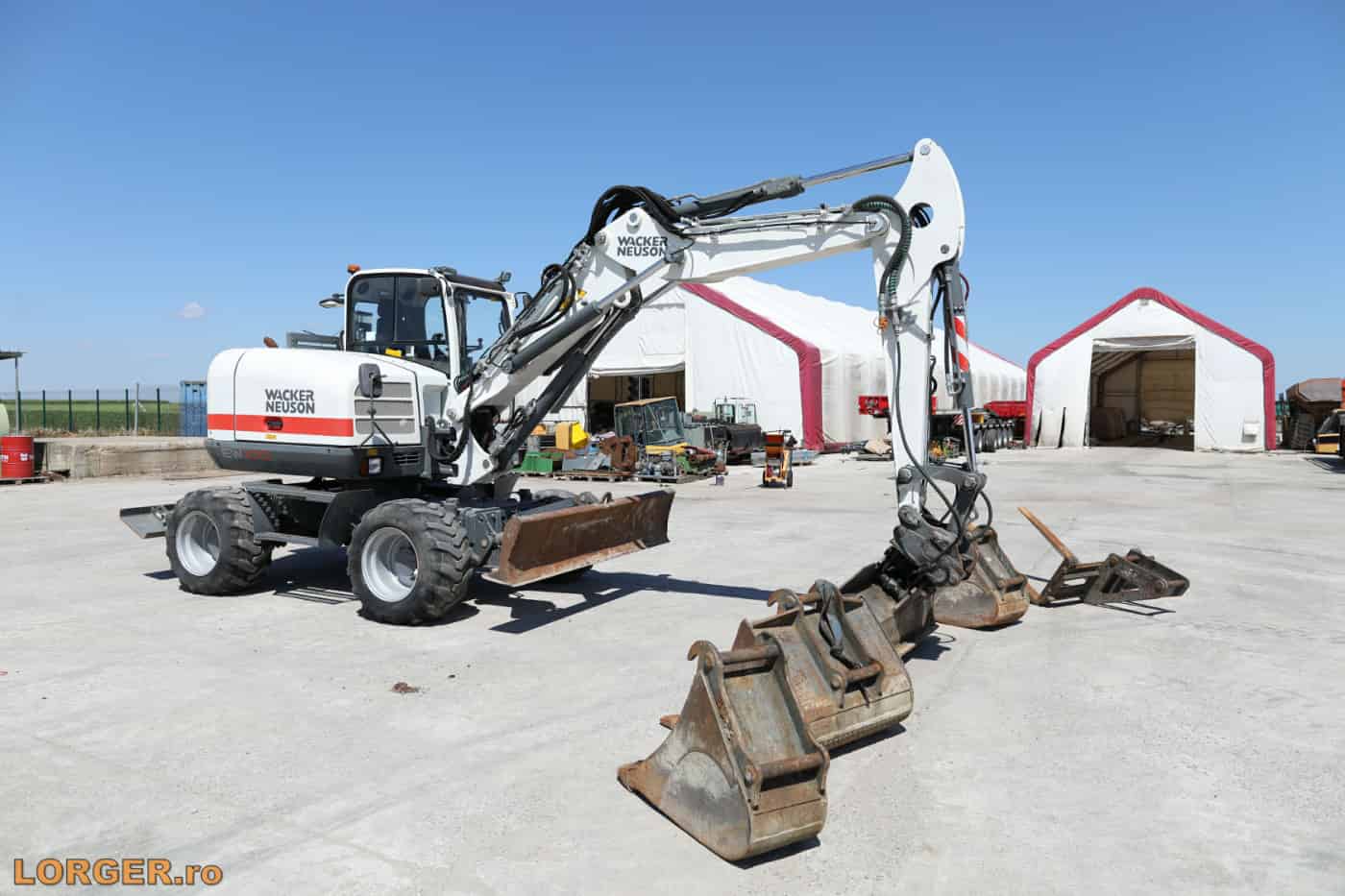Wheeled Excavator Wacker Neuson EW100