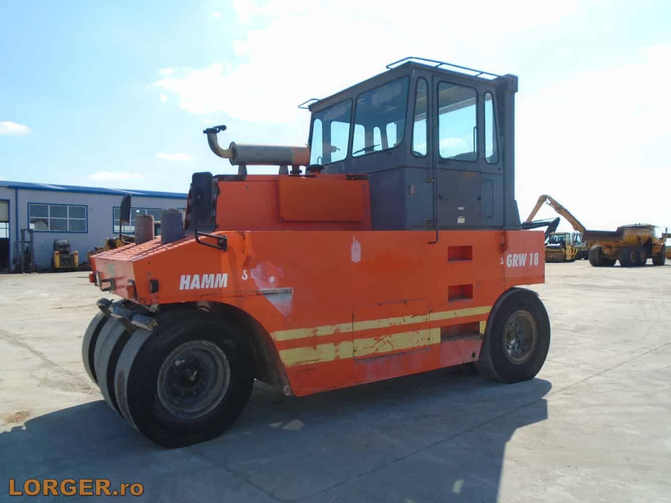 Pneumatic Tyre Roller Hamm GRW18 - 2004