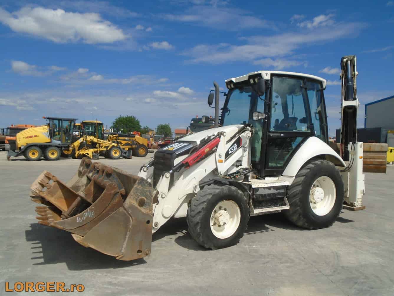 Backhoe Loader Caterpillar 432 F - 2013