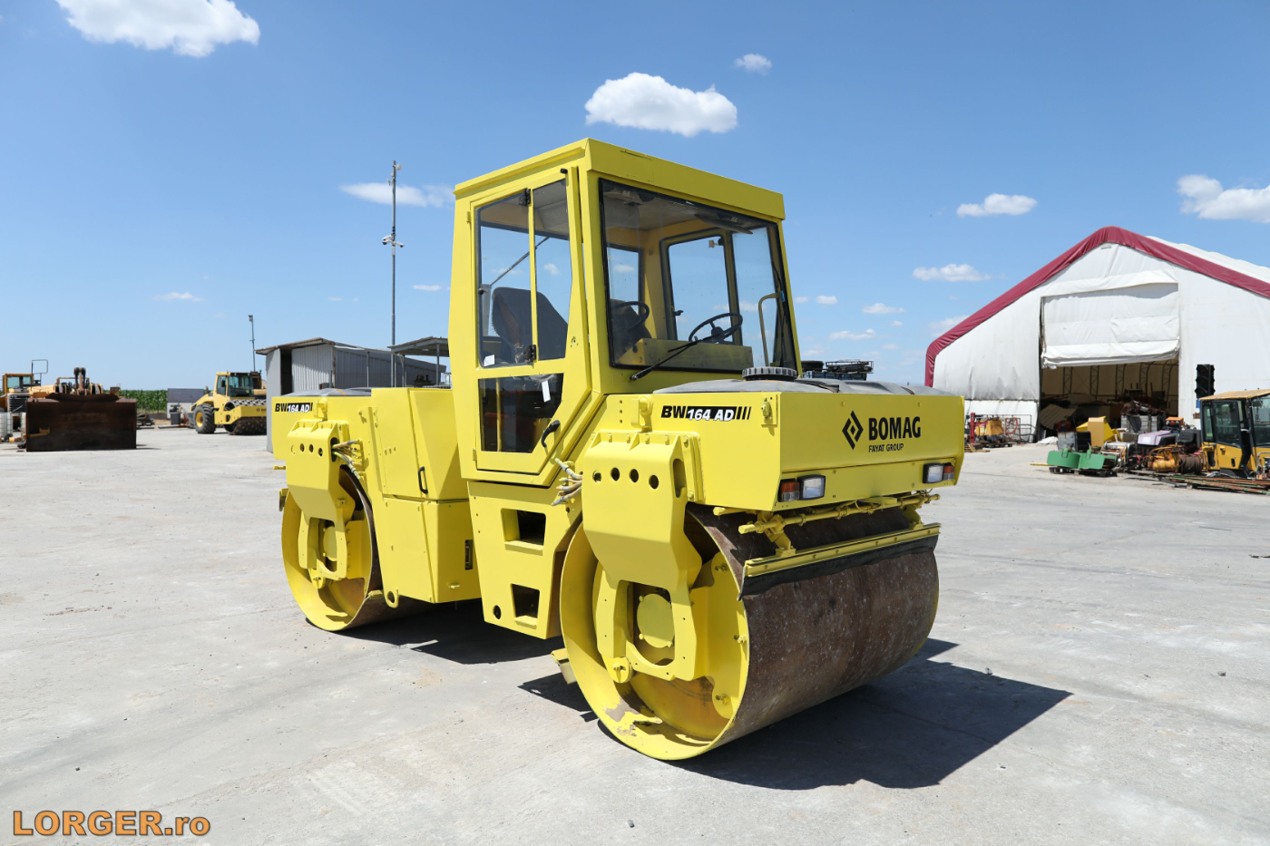 Compactor tandem Bomag BW164 AD