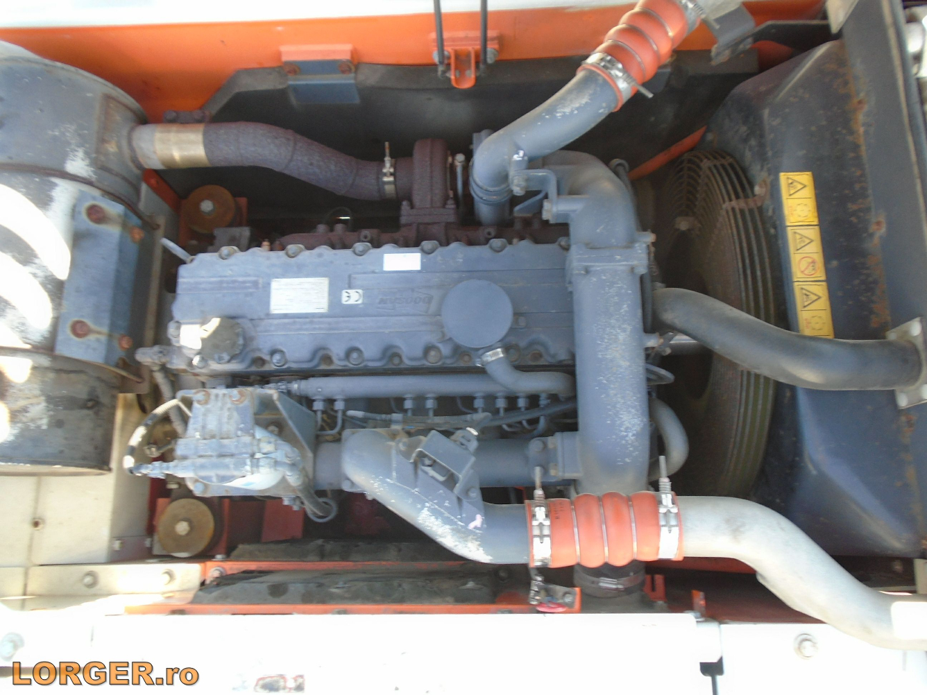 Excavator pe senile Doosan DX225 LC