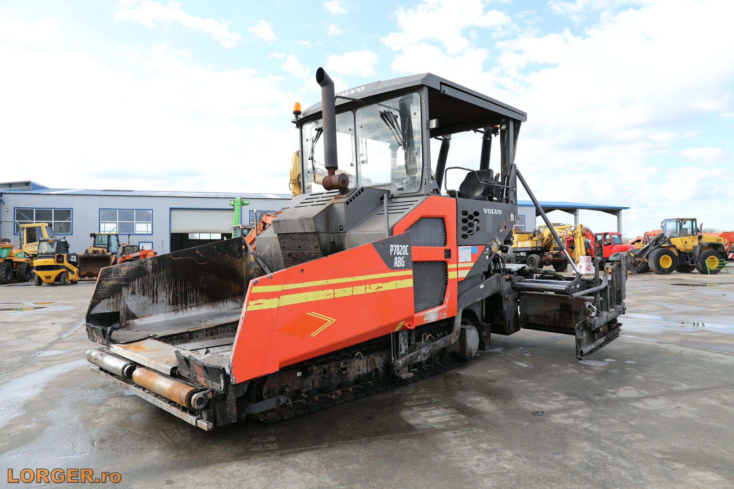 Finisor de asfalt Volvo P7820C ABG