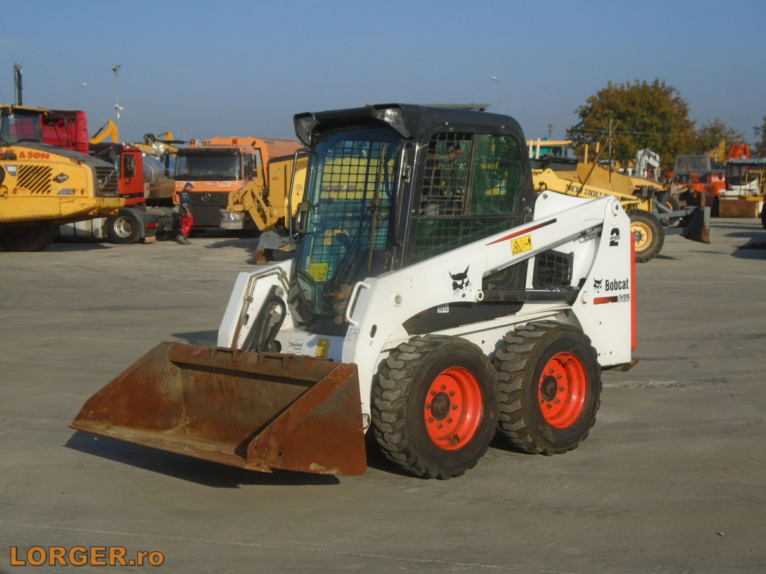 Mini-incarcator Bobcat S450 - 2020