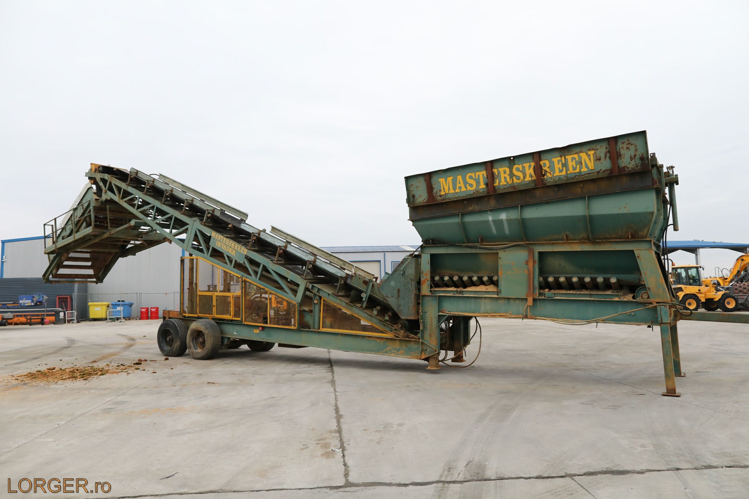 Statie de sortare mobila Masterskreen Invader