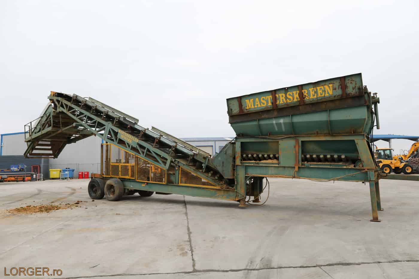 Mobile Screening Plant Masterskreen Invader