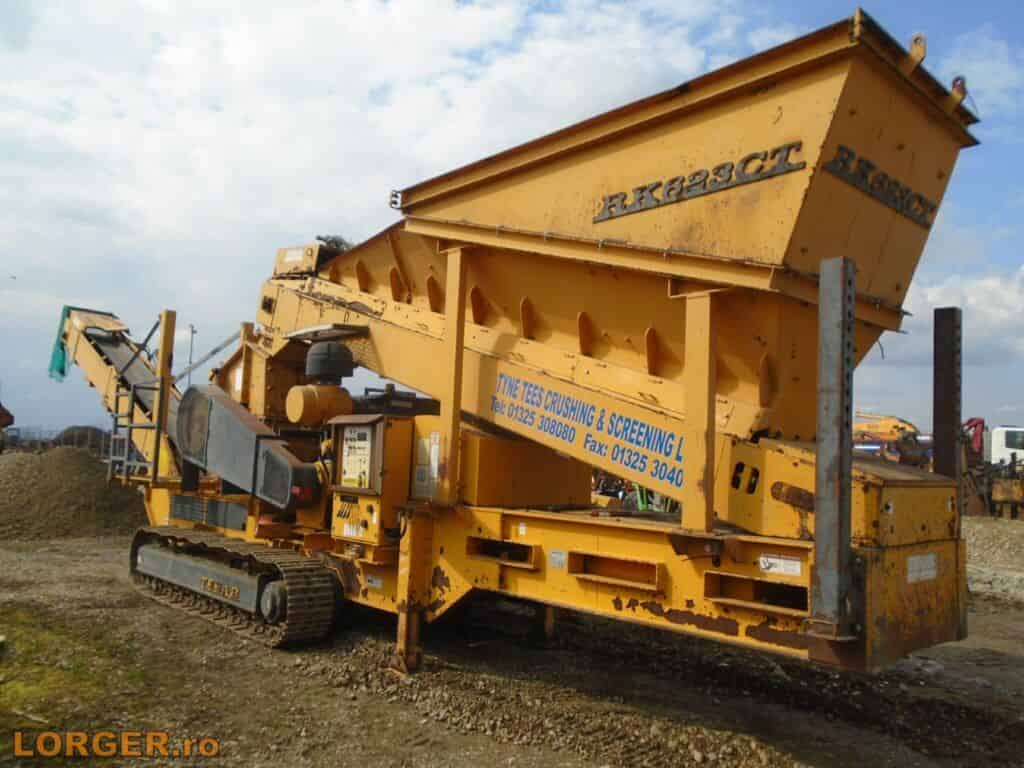 Moara cu ciocane Tesab RK623CT pe senile