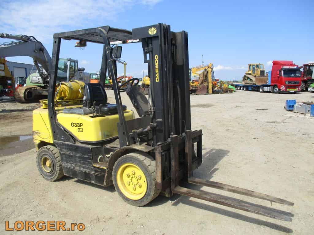 Stivuitor pe gaz Daewoo G33-P3