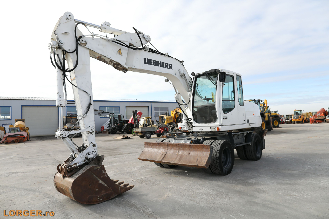 Wheeled Excavator Liebherr A316 Litronic