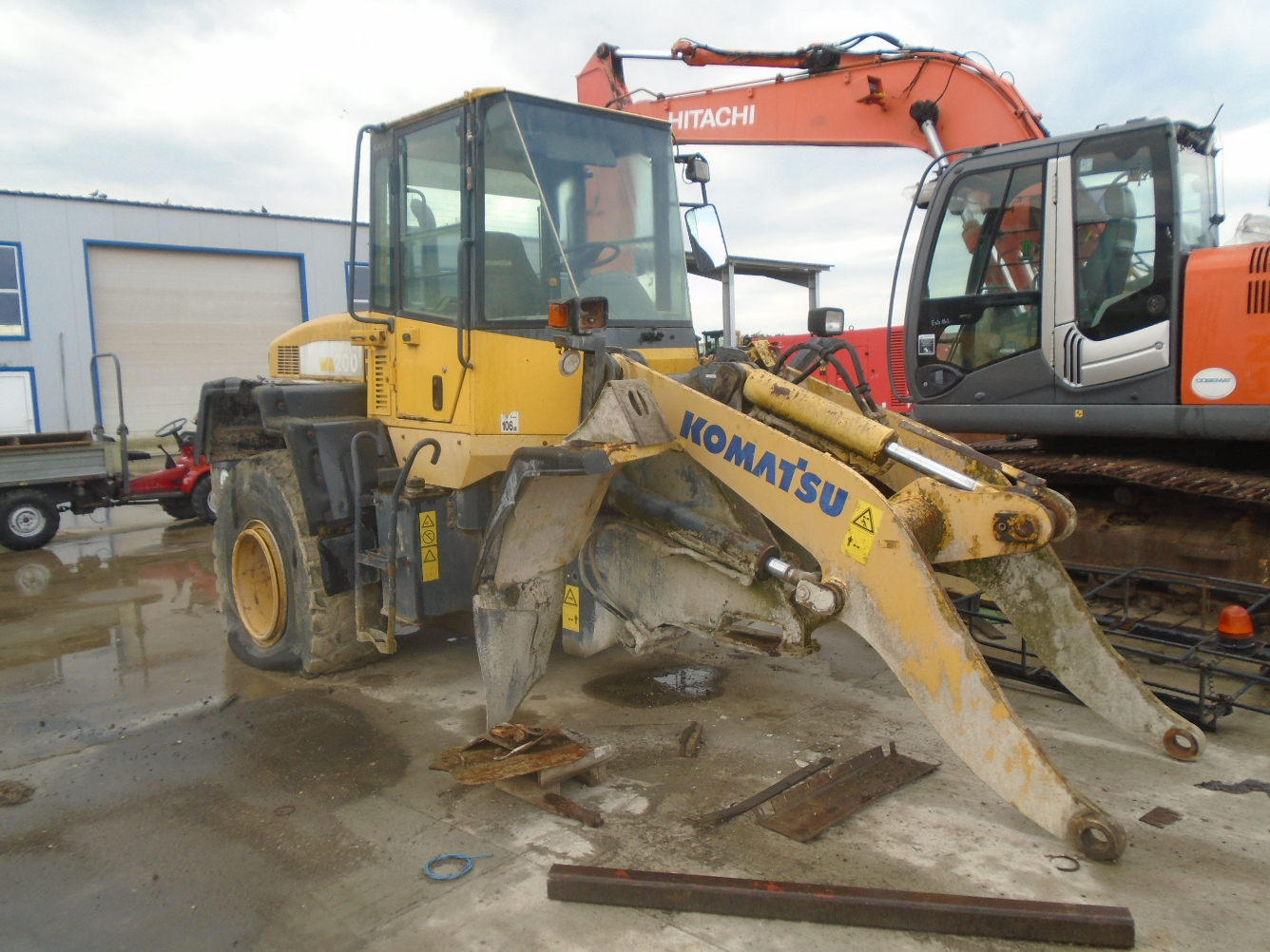 Wheel Loader Komatsu WA200-5H - For Dismantling