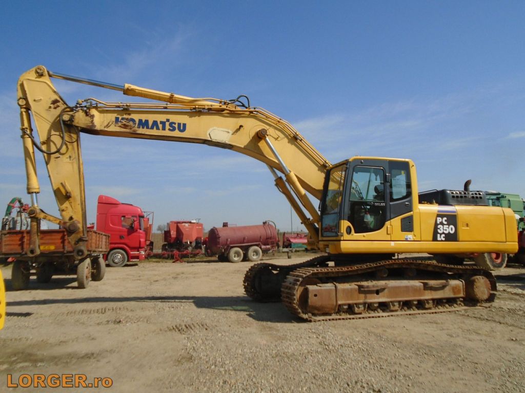 Tracked Excavator Komatsu PC350 NLC-8