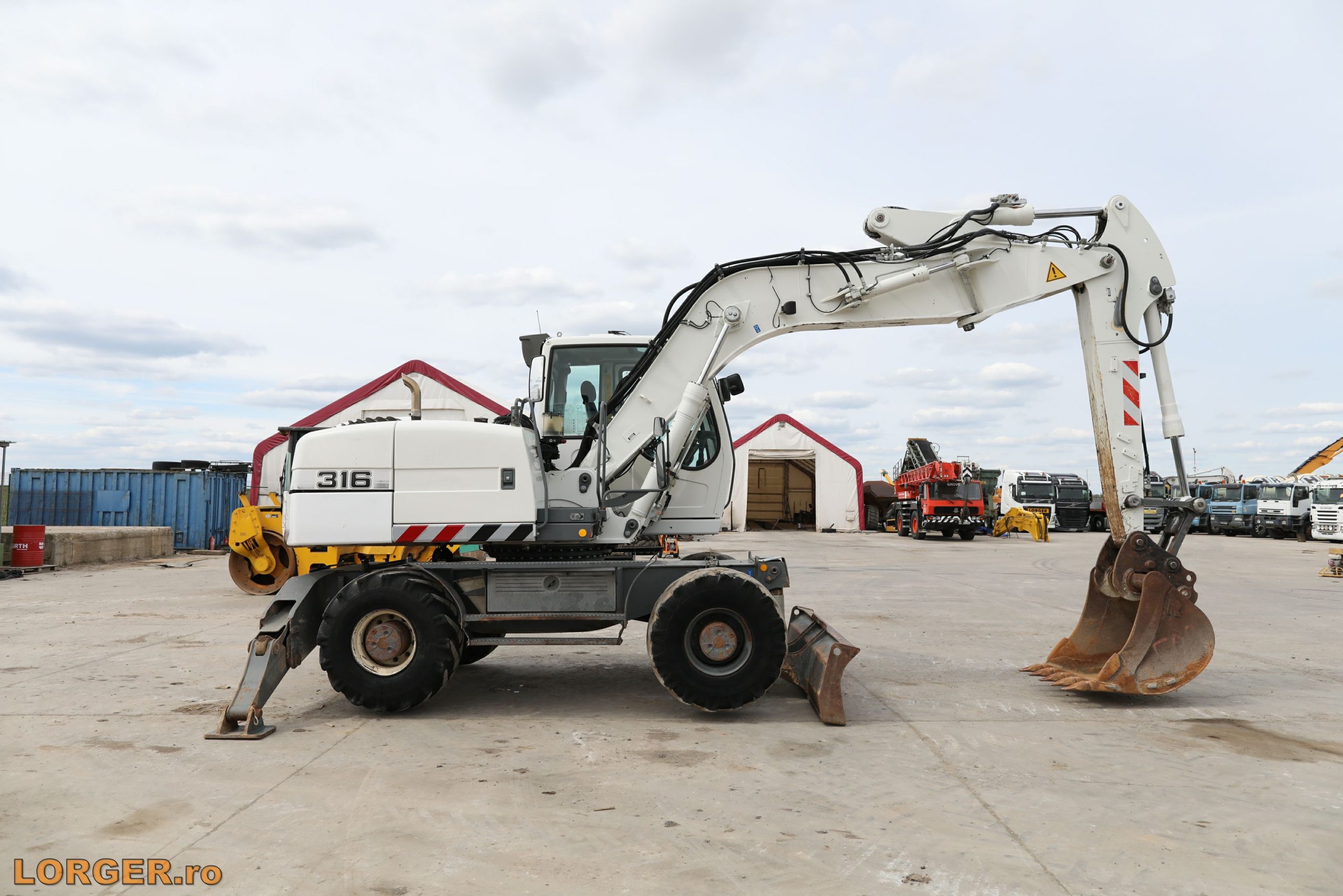 Wheeled Excavator Liebherr A316 Litronic