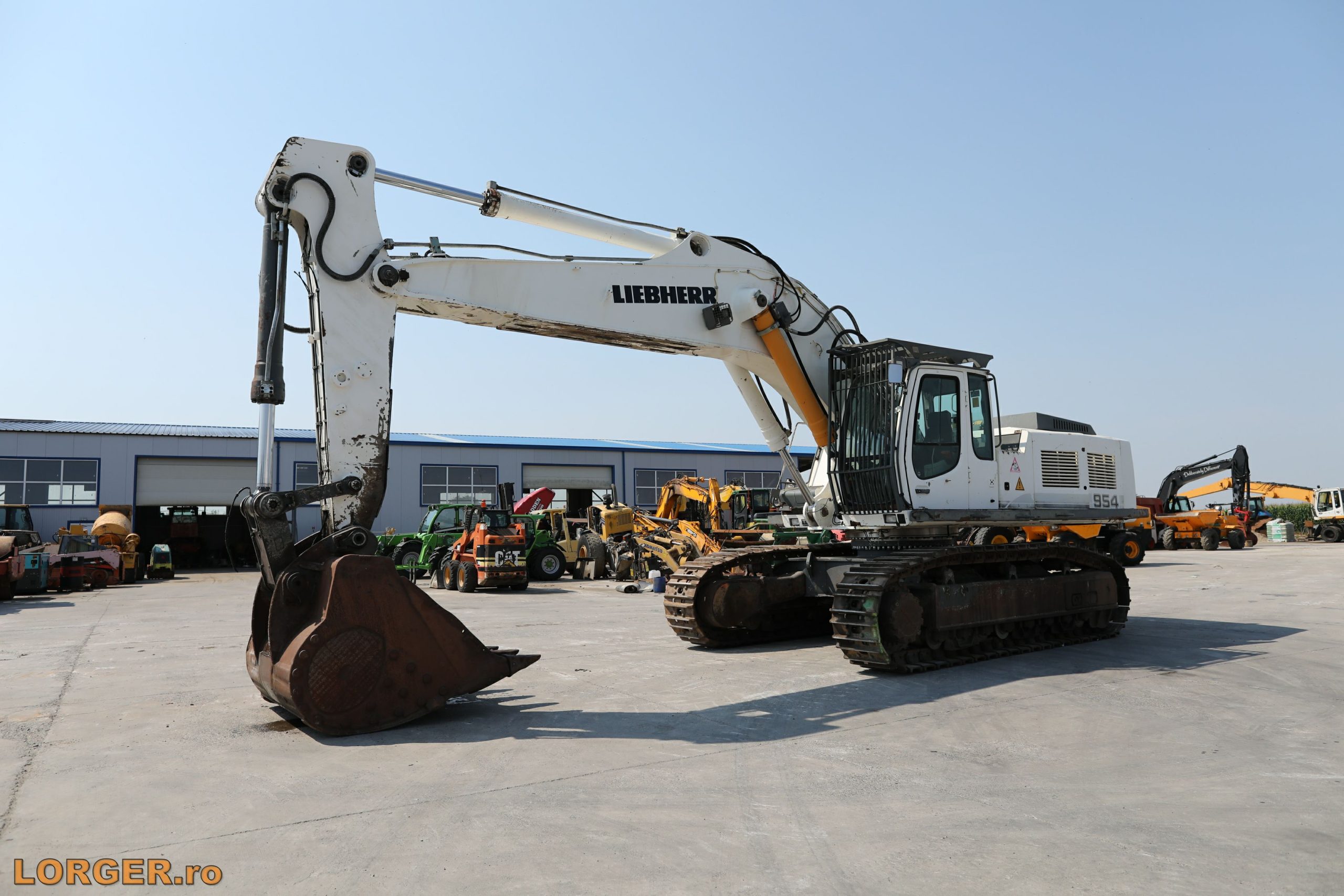 Excavator pe senile Liebherr R954C SHD