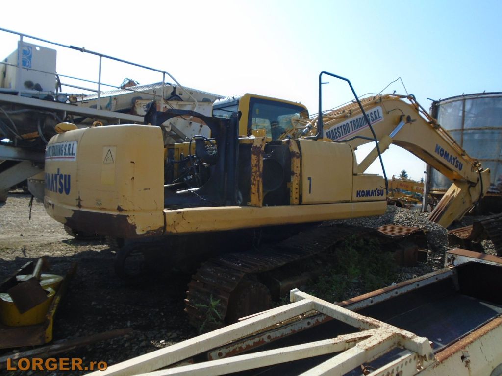 Dezmembrare excavator pe senile Komatsu PC350 NLC