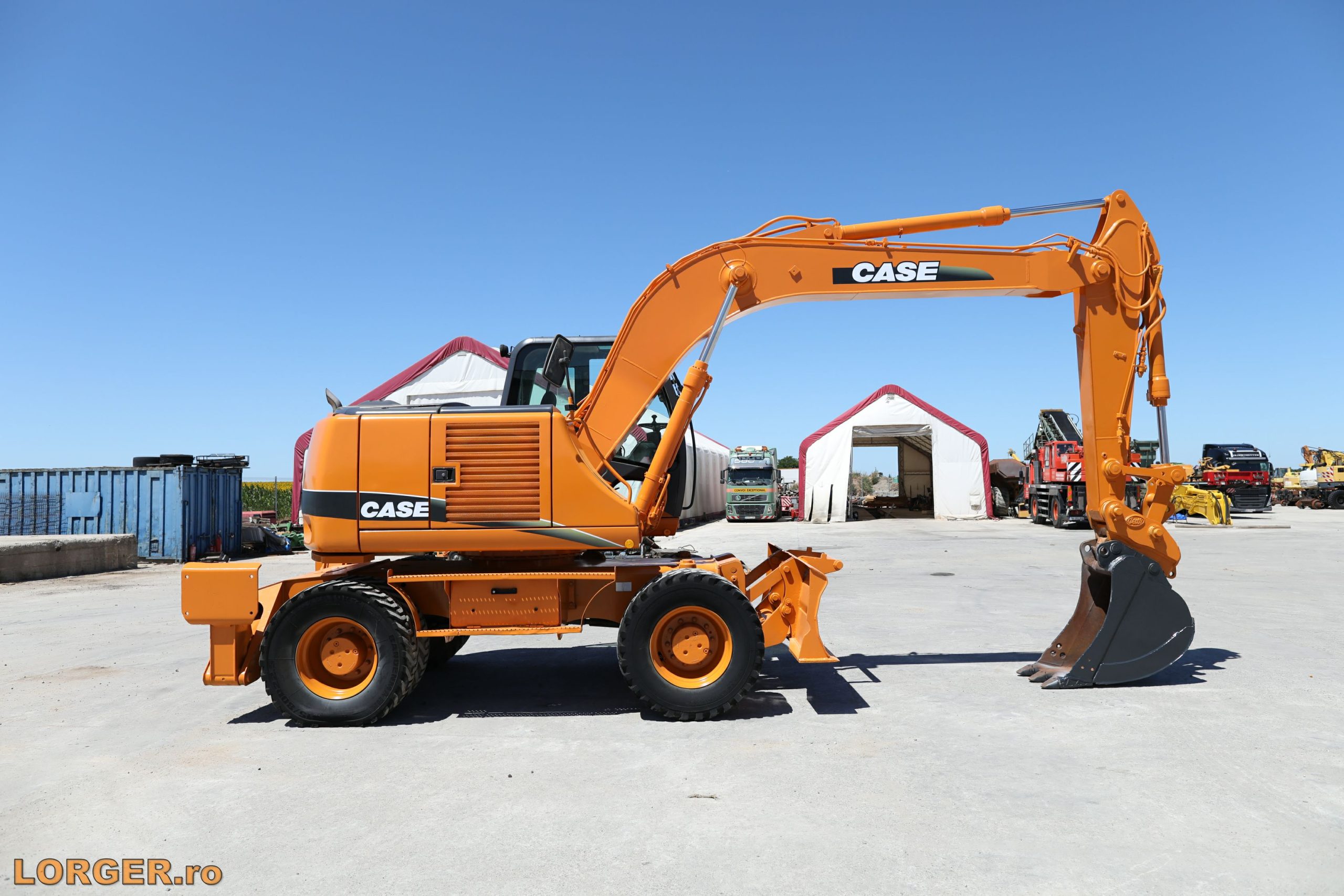 Wheeled Excavator Case WX 145