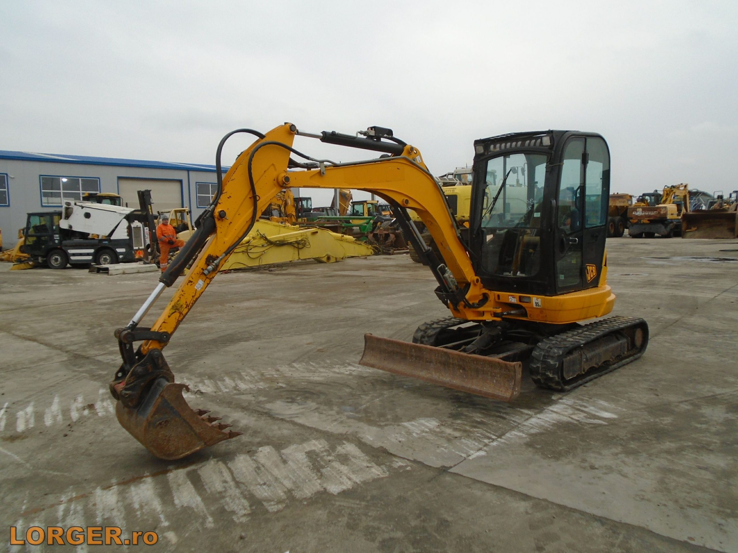 Mini Excavator JCB 8035 ZTS - 2014