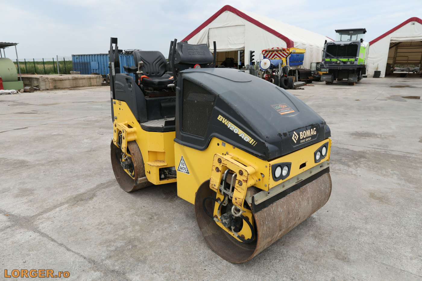 Compactor tandem Bomag BW120 AD-5 - 2014