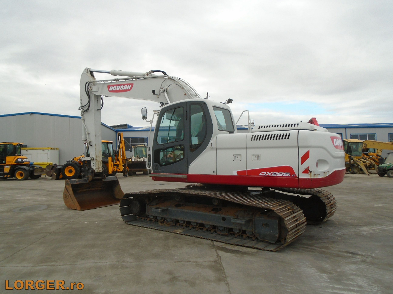 Excavator pe senile Doosan DX225 LC