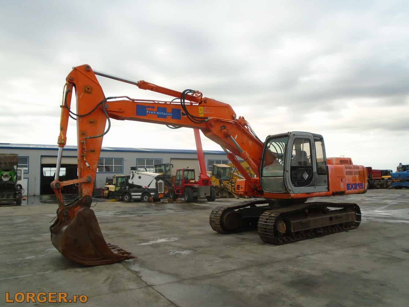 Tracked Excavator Fiat-Hitachi EX215