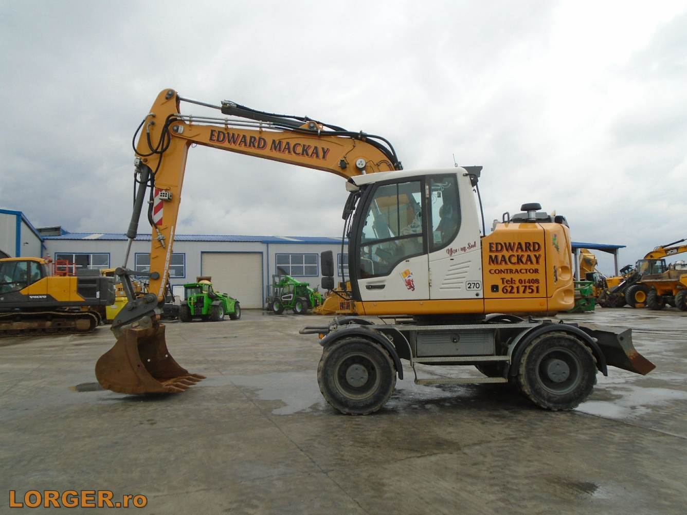 Wheeled Excavator Liebherr A914 Compact