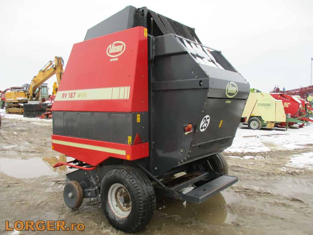 Presa de baloti rotunzi Vicon RV 187