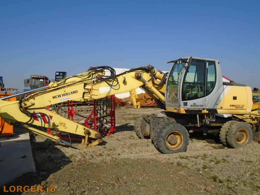 Wheeled Excavator New Holland MH 5.6