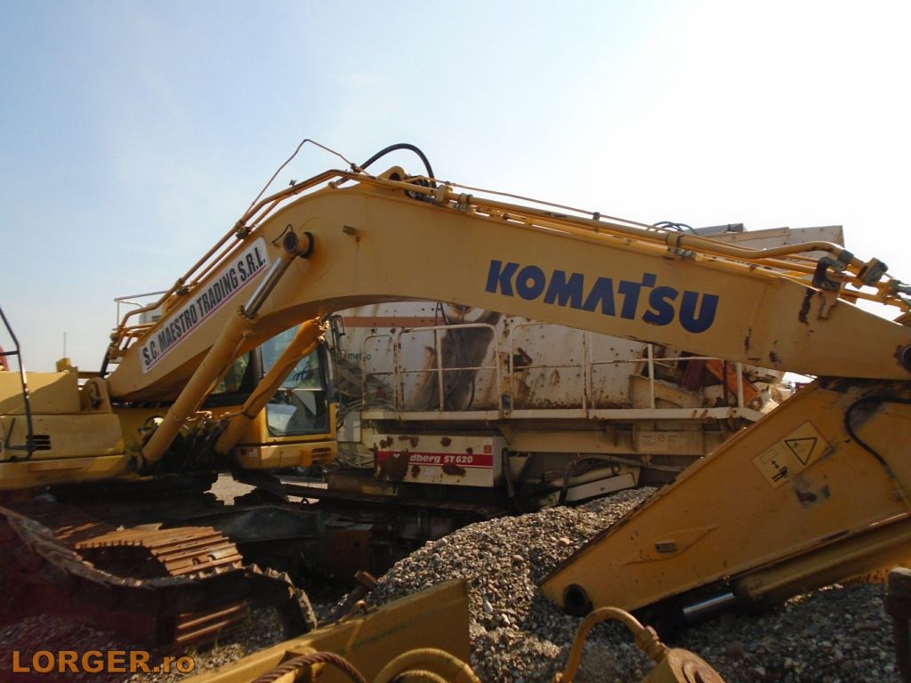 Dezmembrare excavator pe senile Komatsu PC350 NLC