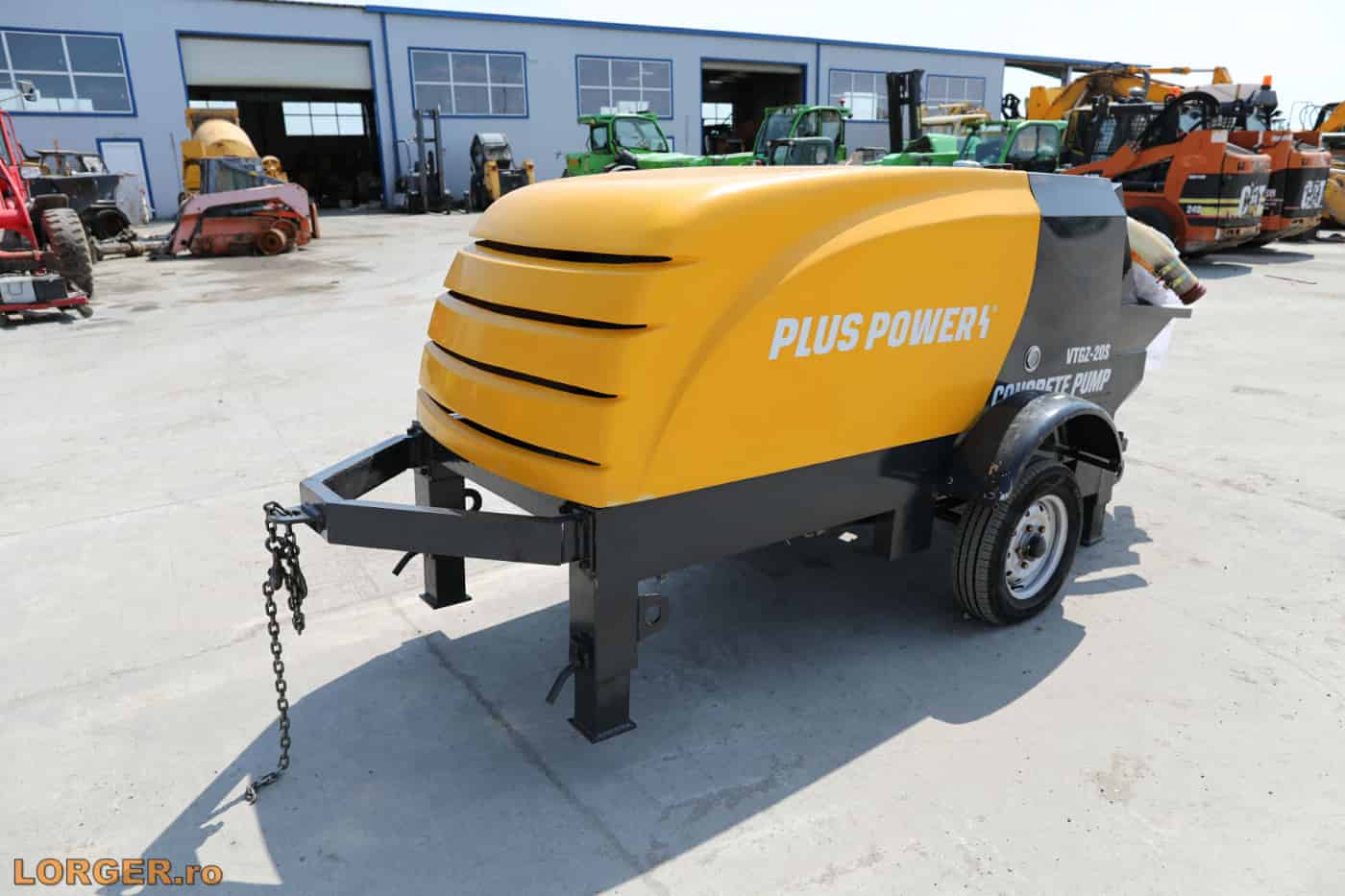 New Concrete Pump Power Plus VTGZ-20S