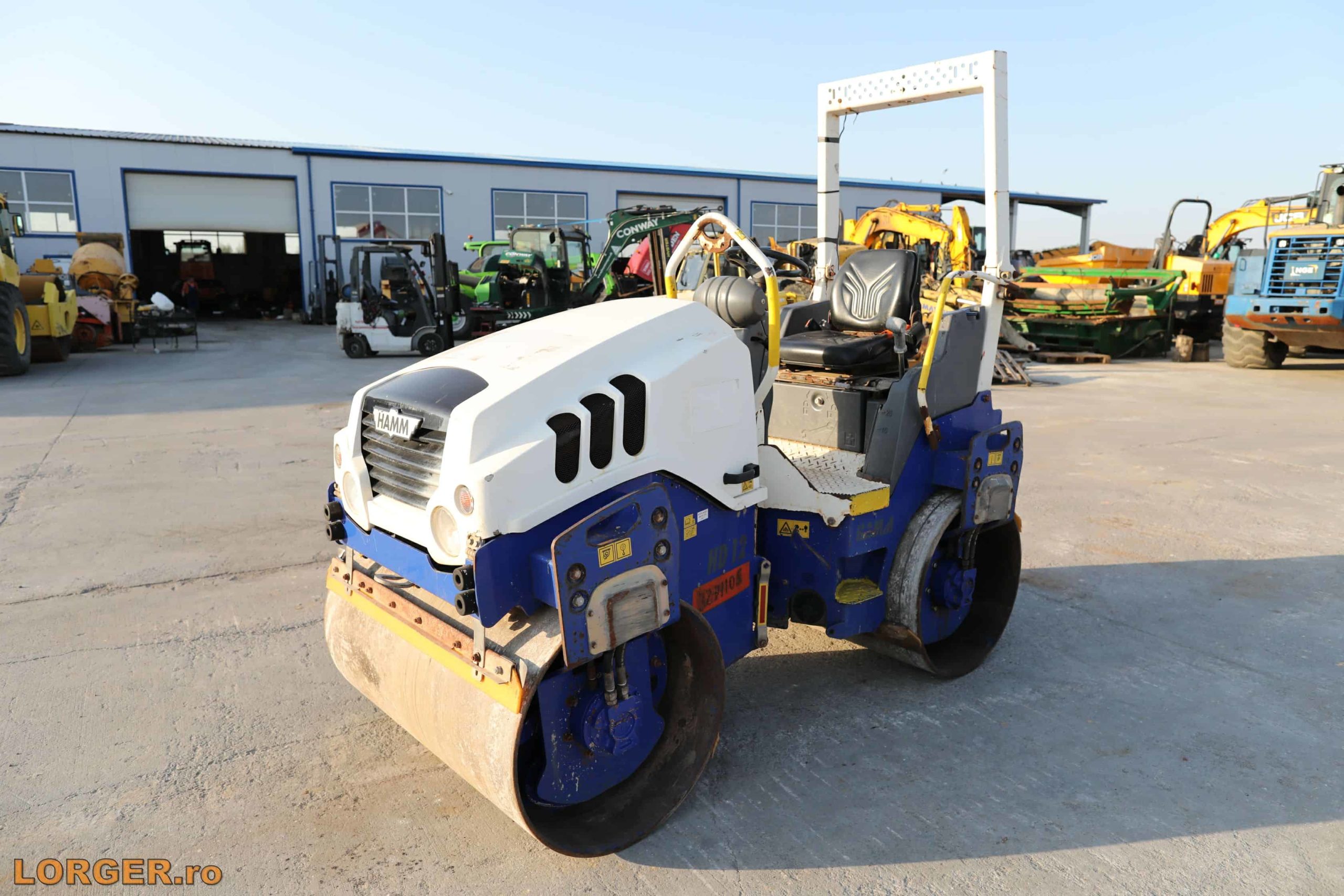 Compactor tandem Hamm HD12 VV
