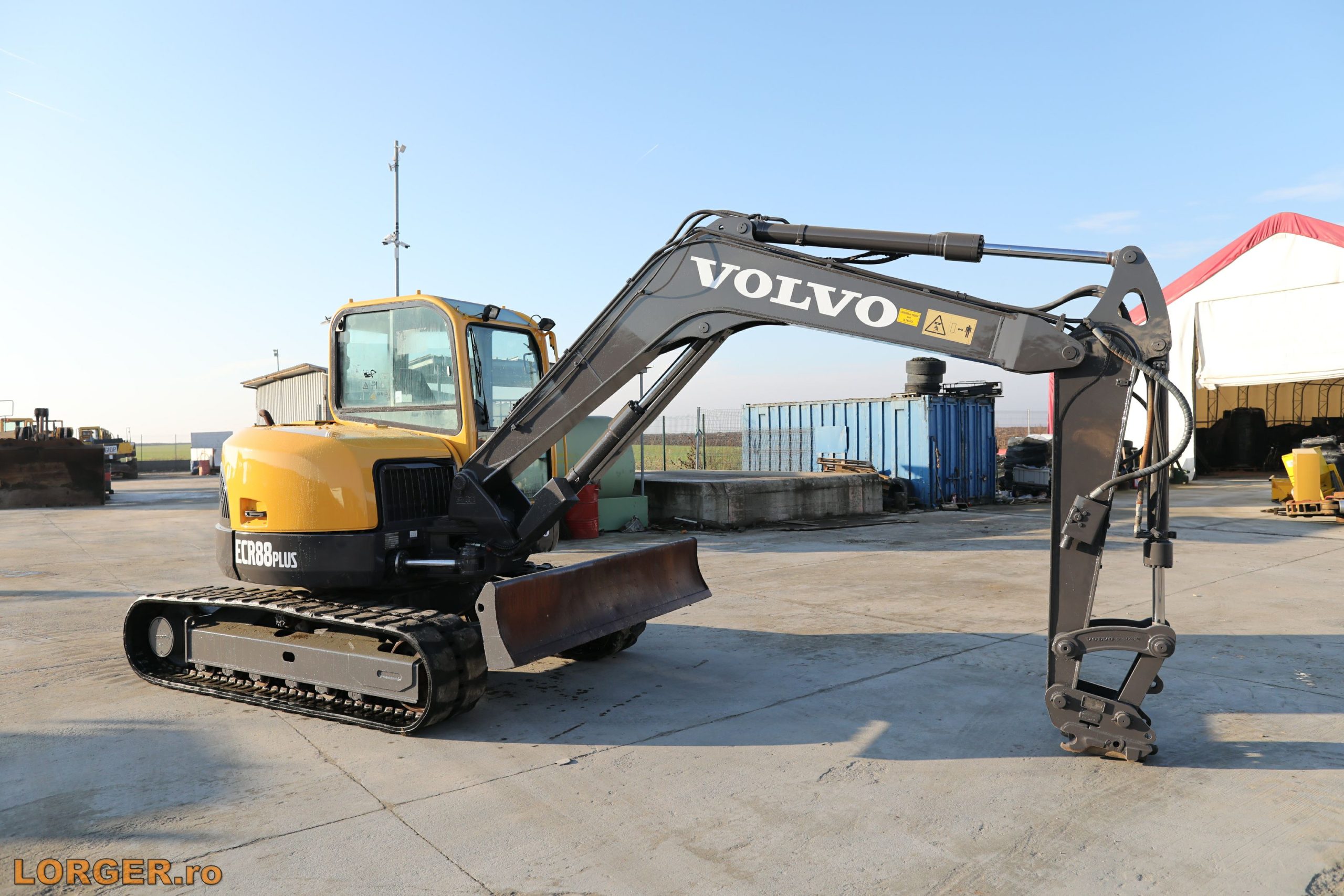Midiexcavator Volvo ECR 88 Plus