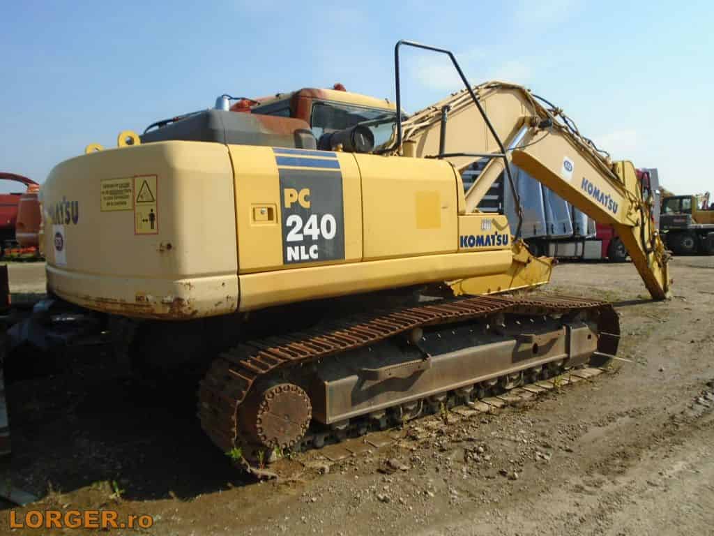 Dezmembrare excavator pe senile Komatsu PC240 NLC-7K