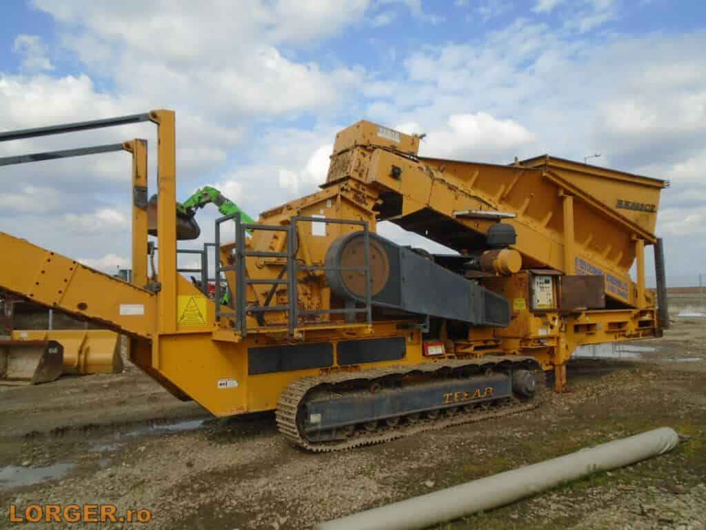 Moara cu ciocane Tesab RK623CT pe senile